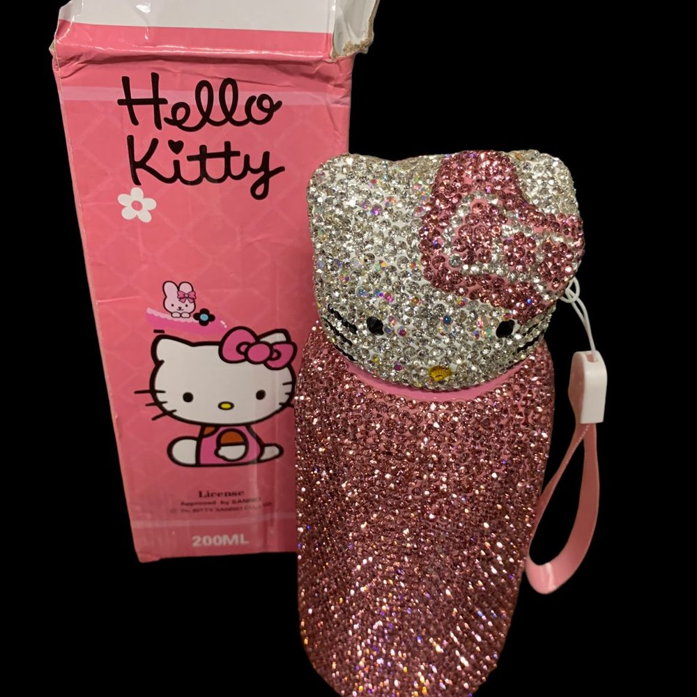 Hello Kitty Thermos Rhinestone Blingy 12oz